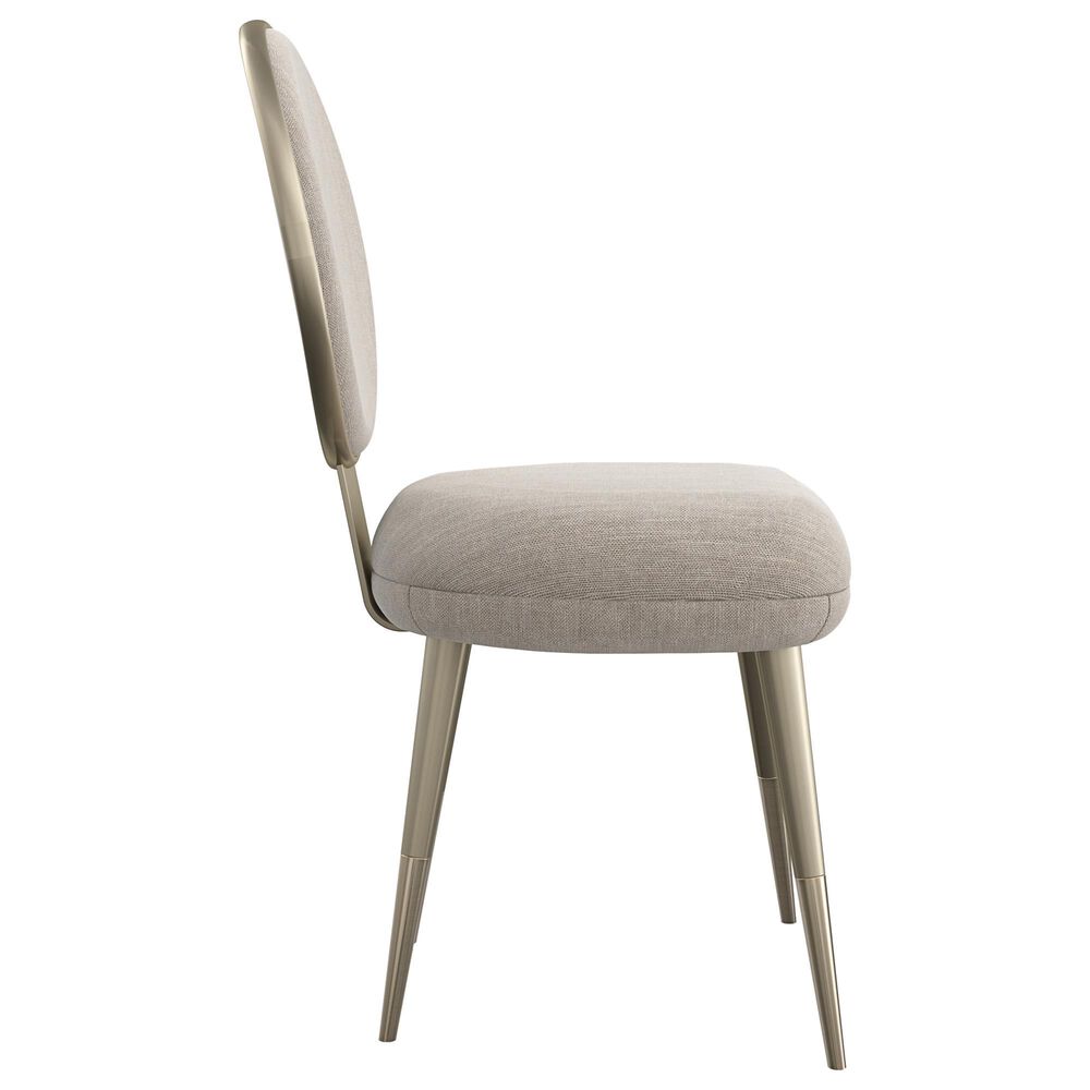 Schnadig Apollo Side Chair in Brushed Whisper Gold, , large