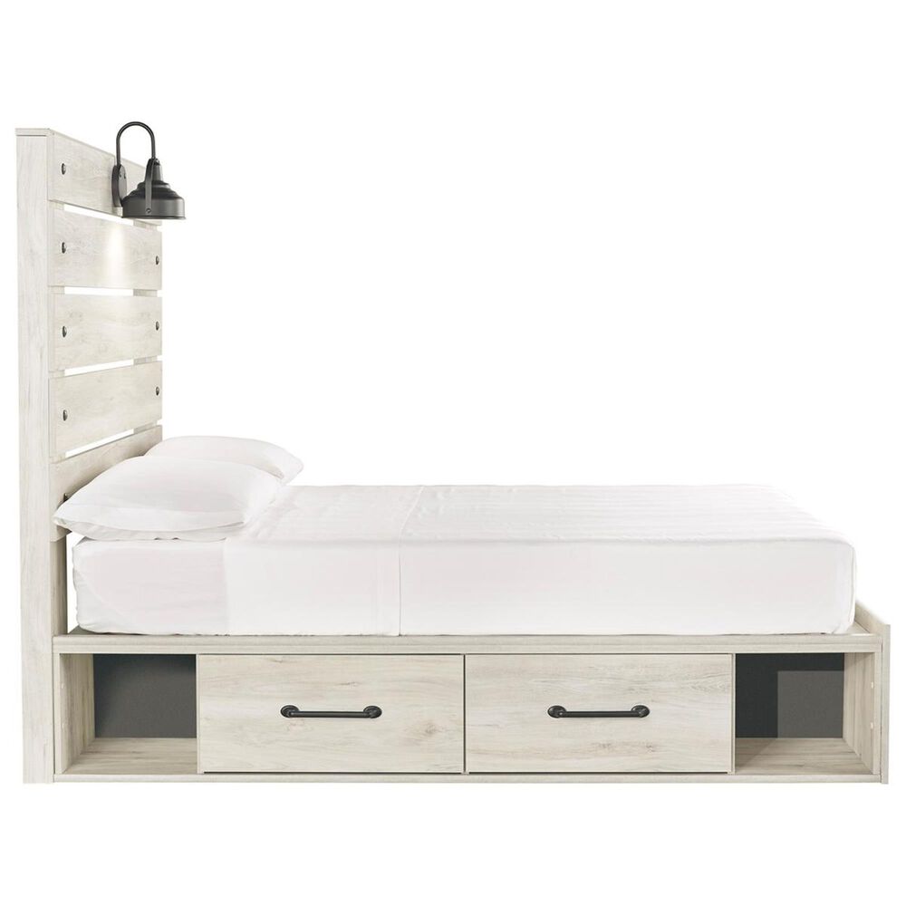 Ashley Cambeck Full Single Storage Bed in Whitewash, , large