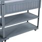 HOMLUX 62.3"" Outdoor Kitchen Island in Gray, , large