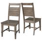 International Concepts Farmhouse Chic Side Chair in Brindle (Set of 2), , large