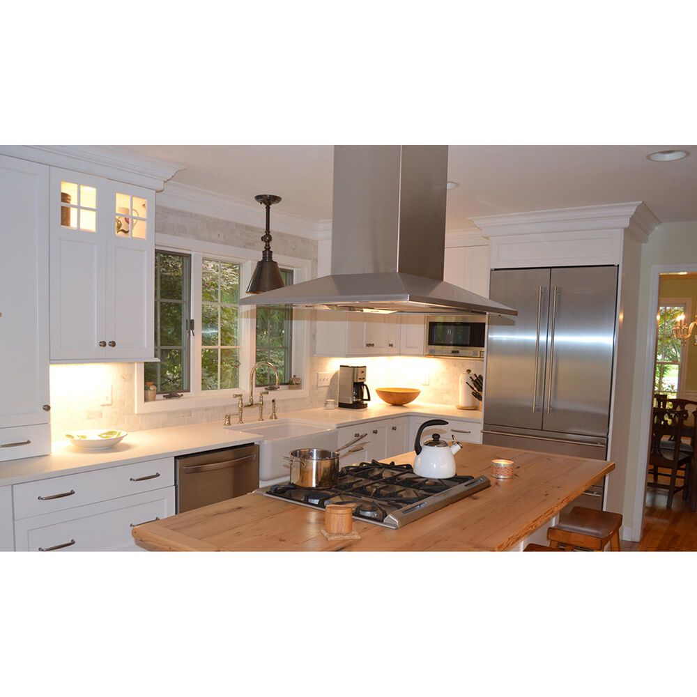 Faber 36&quot; Island Range Hood in Stainless Steel, , large