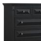 Mayberry Hill Bridgestone 6-Drawer Chest in Black, , large