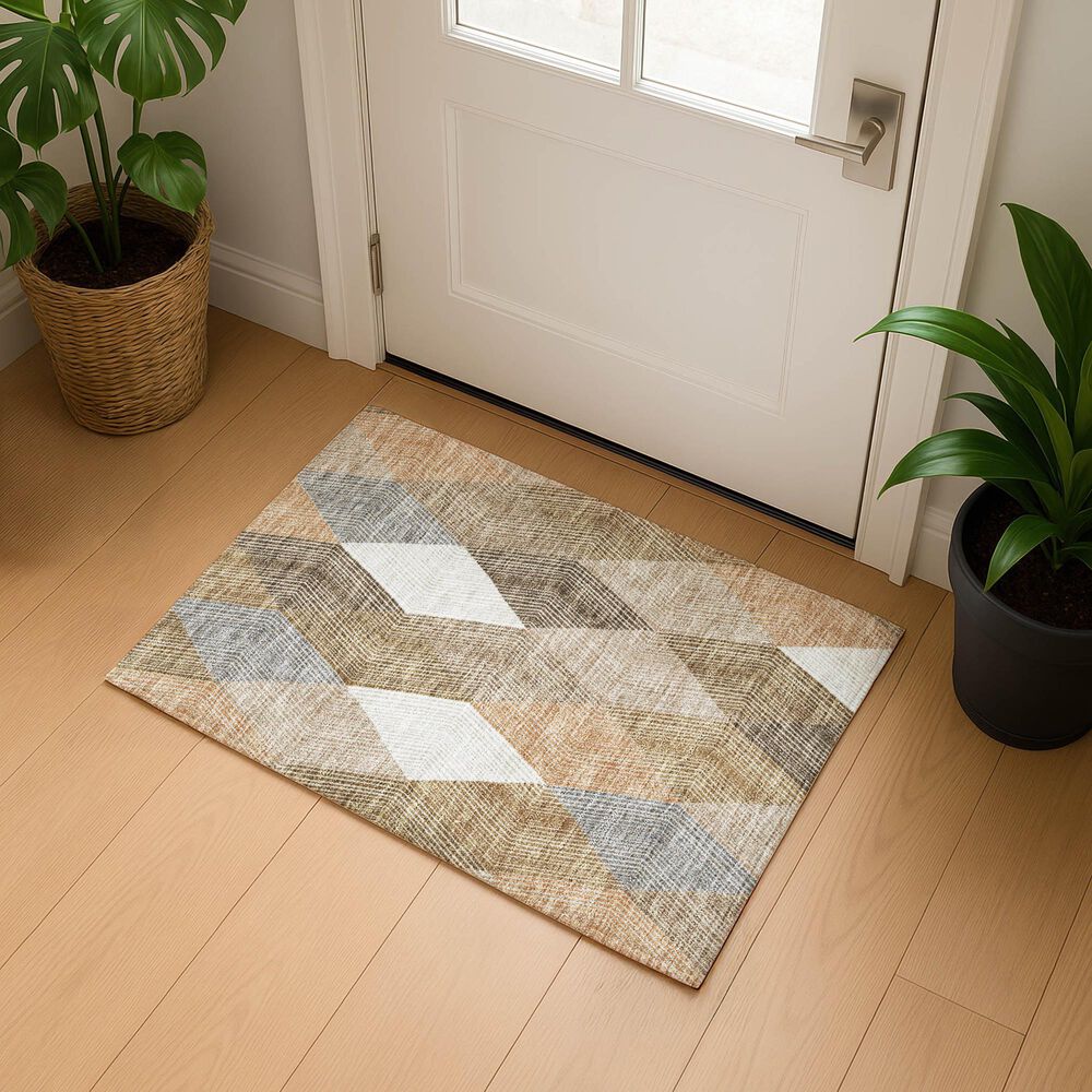 Dalyn Rug Company The Reserve TR11 Copper 2&#39;6&quot; x 3&#39;10&quot; Indoor/Outdoor Area Rug, , large