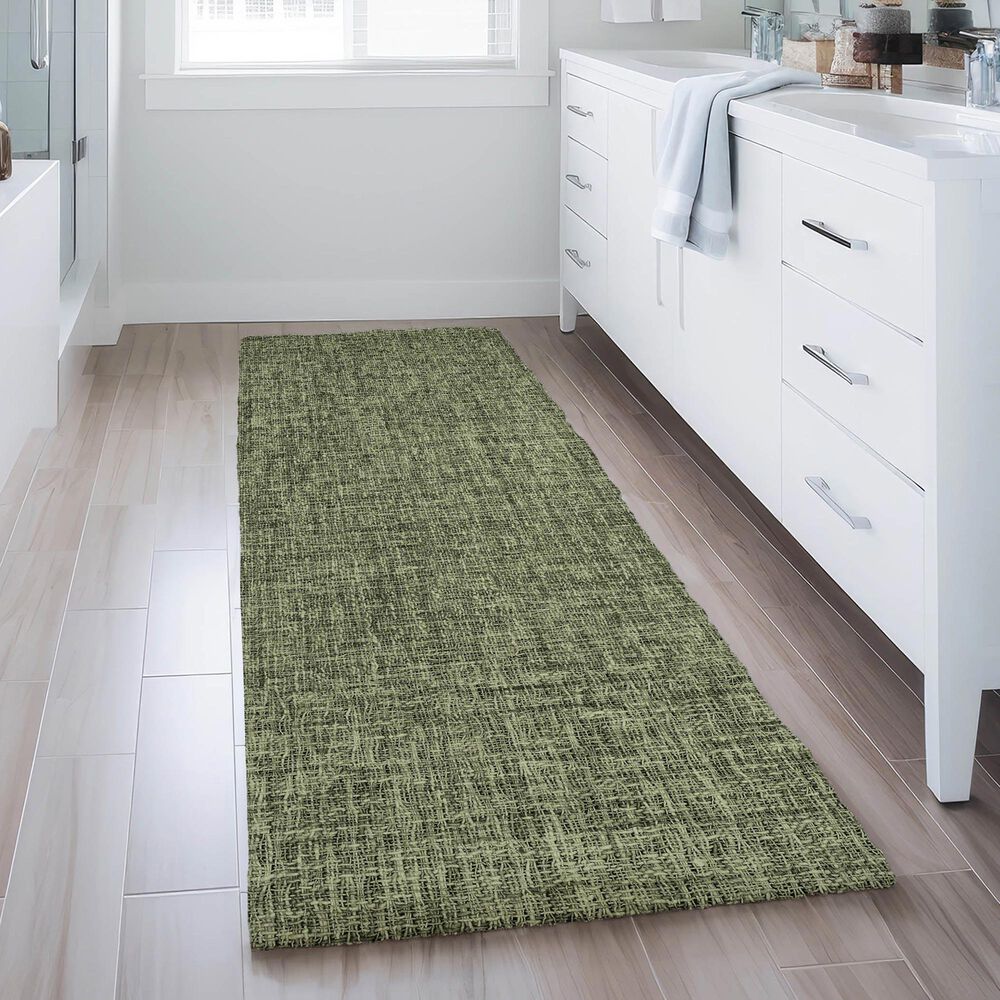 Dalyn Rug Company Voyage VY1 Olive 2'3" x 7'6" Runner, , large