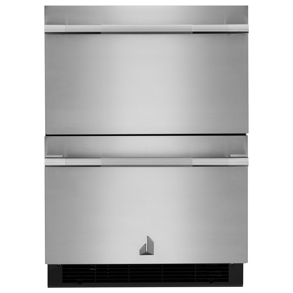 JennAir Rise 24" Double Drawer Refrigerator in Stainless Steel, , large