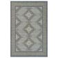 Momeni Anatolia Southwestern 6"6" x 9" Blue Area Rug, , large