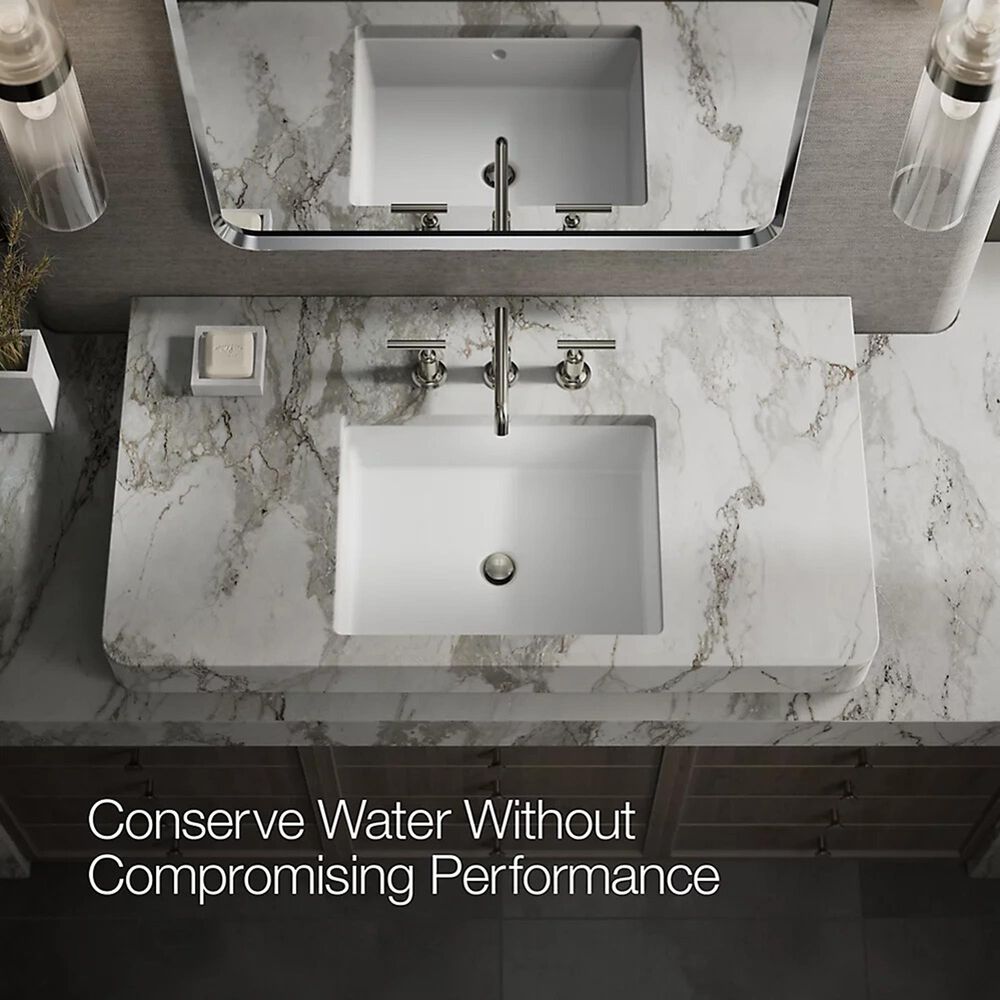Kohler Purist Widespread Bathroom Sink Faucet in Vibrant Polished Nickel, , large