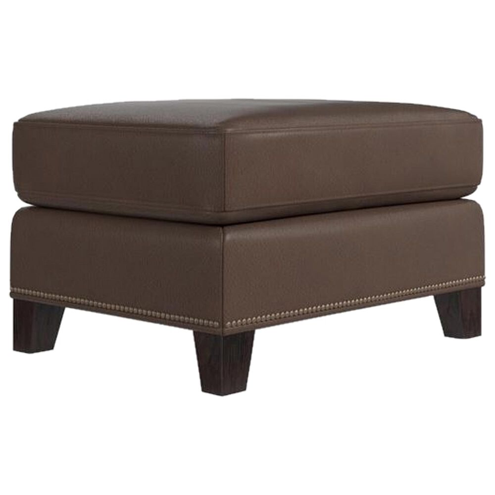 Bassett Pierce Ottoman in Saddle, , large