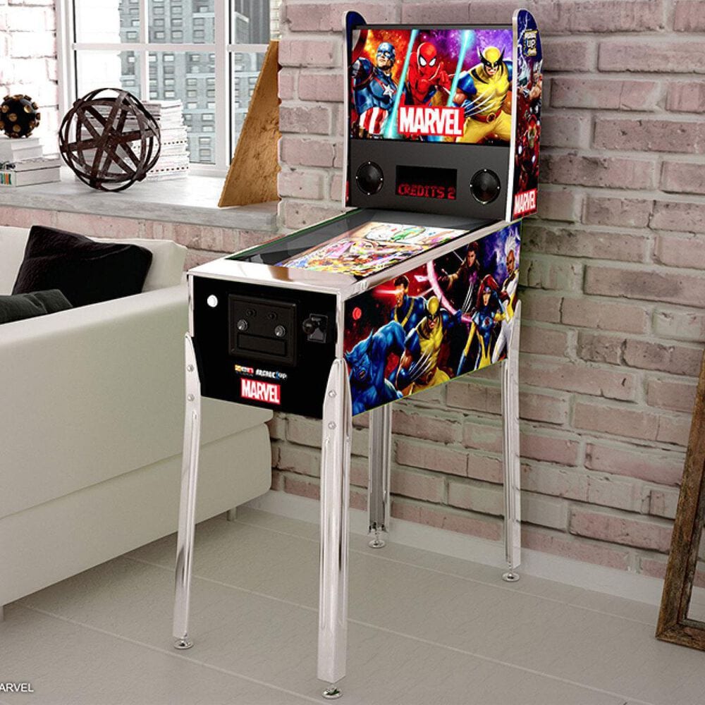 Arcade1up Marvel Pinball Machine Shop NFM