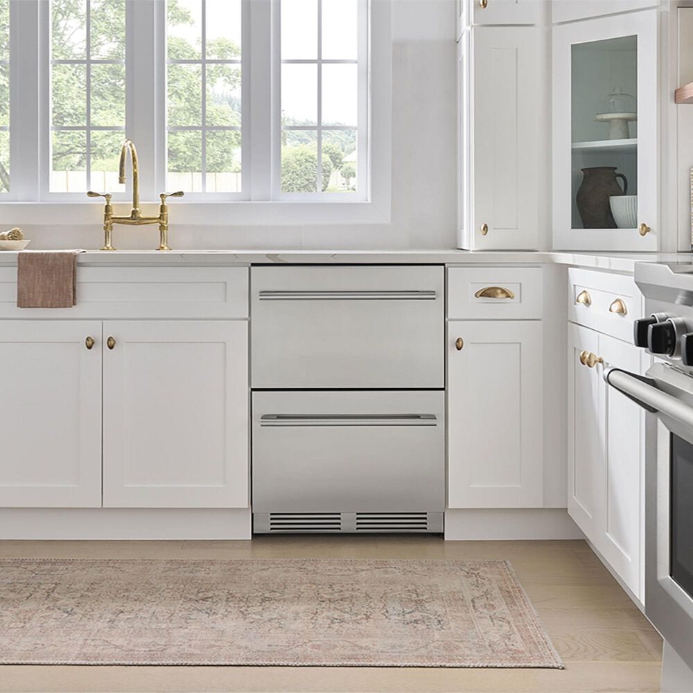 Zephyr 5.1 Cu. Ft. Dual Zone Drawer Refrigerator in Stainless Steel, , large