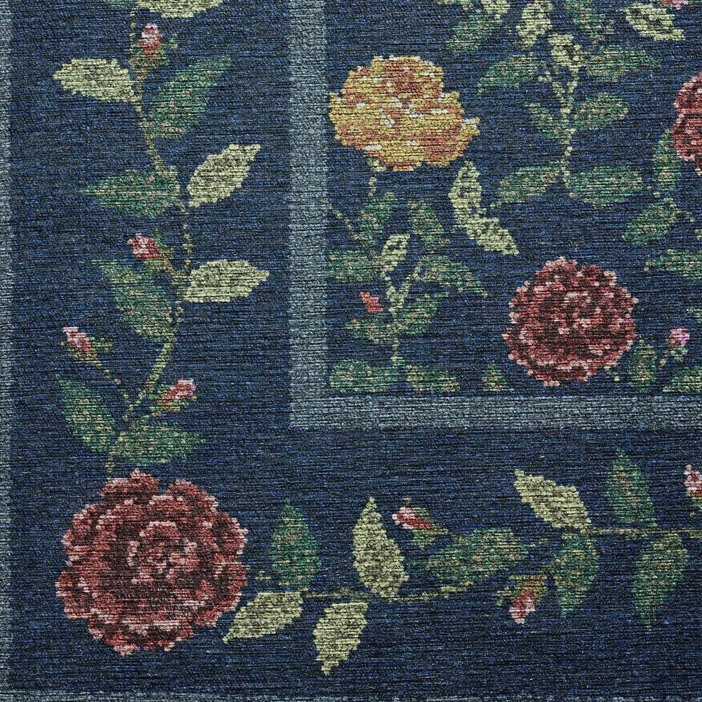 Loloi Wildwood Navy 2&#39;6&quot; x 7&#39;6&quot; Runner, , large