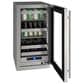 U-Line 18" Beverage Center in Stainless Frame, , large