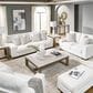 Ashley Hartside Chair and a Half with Ottoman in Frosted, , large