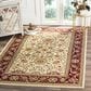 Safavieh Lyndhurst LNH212 8" x 11" Ivory and Red Area Rug, , large