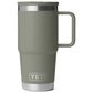 YETI Rambler 20 Oz Travel Mug with Color-Matched Straw Lid in Pampa Green, , large