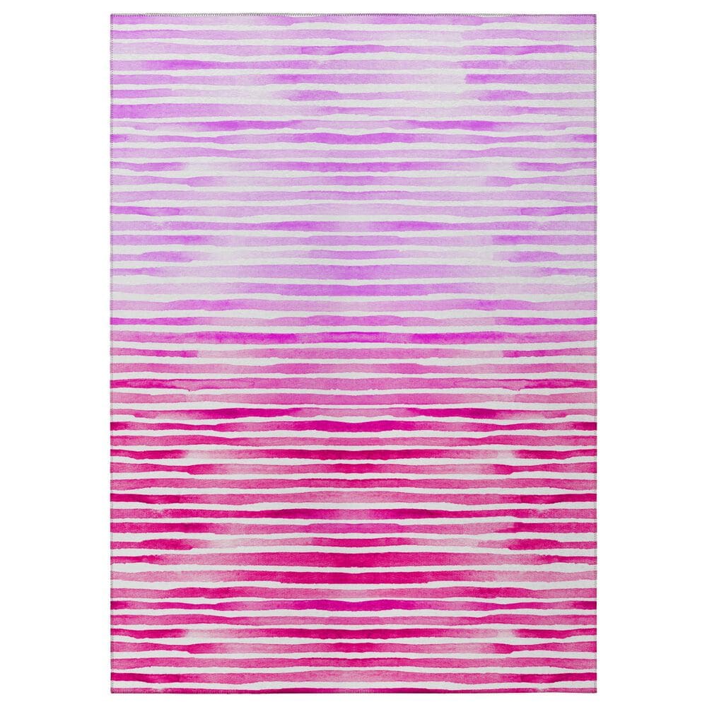 Dalyn Rug Company Seabreeze Striped 10" x 14" Blush Area Rug, , large