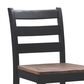 Linon Home Decor Colm Counter Stool in Black and Warm Brown, , large