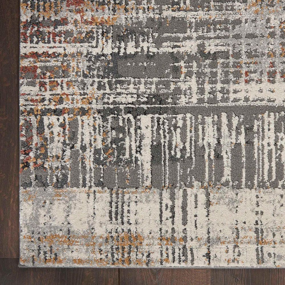 Nourison Tangra 2&#39;2&quot; x 7&#39;6&quot; Multicolor Runner, , large