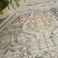 Nourison Lynx LNX02 7"10" x 10"1" Ivory and Taupe Area Rug, , large