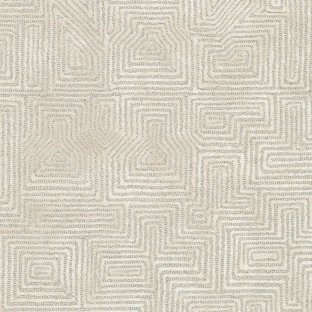 Surya Addison 2&#39; x 3&#39; Light Gray and Cream Area Rug, , large