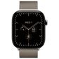 Apple Watch Series 12 (GPS + Cellular) 46mm Natural Titanium Case with Natural Milanese Loop - S/M, , large