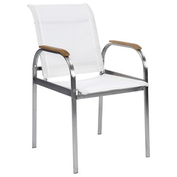 Homestyles Aruba Dining Chair in White, , large