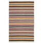 Safavieh Montauk 4" x 6" Red and Multicolor Area Rug, , large