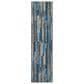Dalyn Rug Company Brisbane Geometric 2"3" x 7"6" Navy Runner, , large