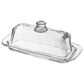 Harold Import Glass Butter Dish with Lid in Clear, , large