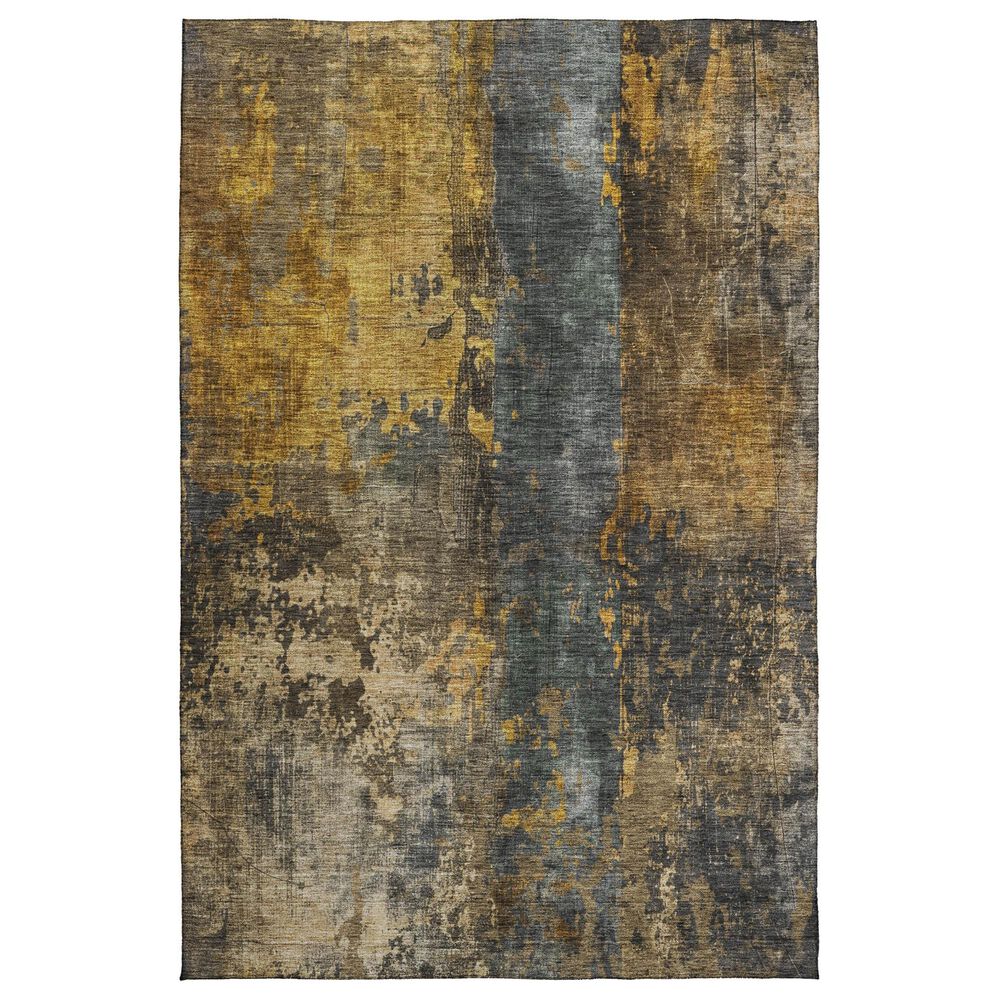 Dalyn Rug Company Nouveau NV12 9" x 12" Gray Indoor/Outdoor Area Rug, , large