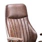HOMLUX High Back Ergonomic Office Chair with Suede Leather in Dark Brown, , large
