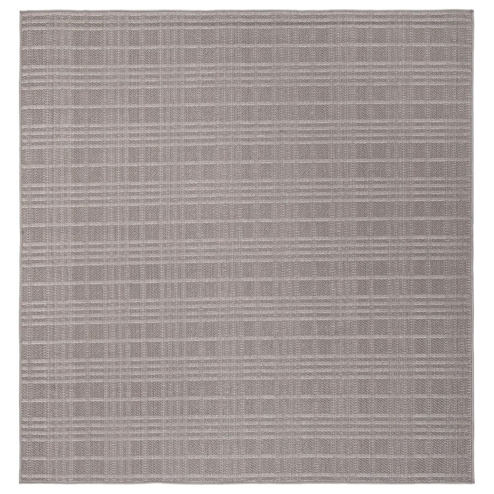 Safavieh Bermuda 8" Square Grey Indoor/Outdoor Area Performance Rug, , large
