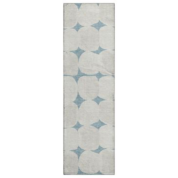 Dalyn Rug Company The Reserve TR16 Teal 2"3" x 7"6" Indoor/Outdoor Runner, , large