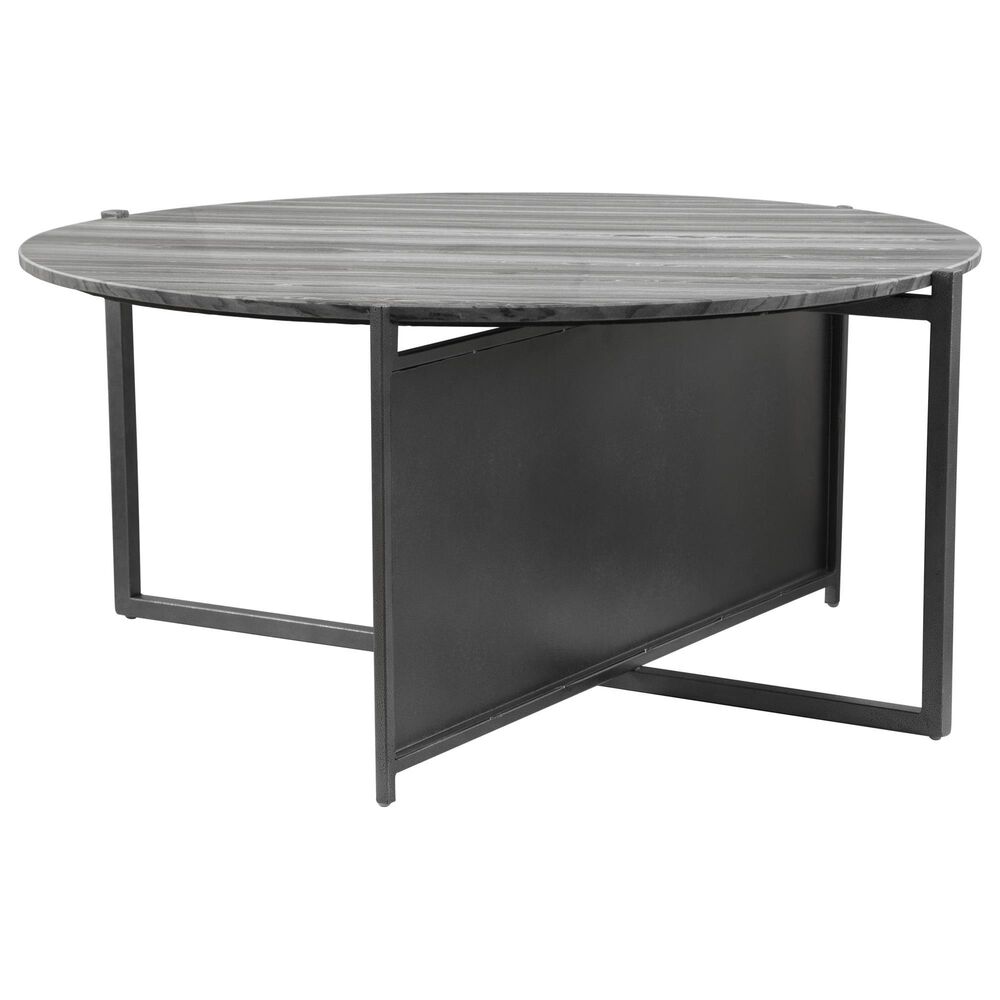 Zuo Modern McBride Coffee Table in Gray and Black, , large