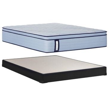 Sealy Kinney Firm Pillowtop Twin Mattress with Low Profile Box Spring, , large