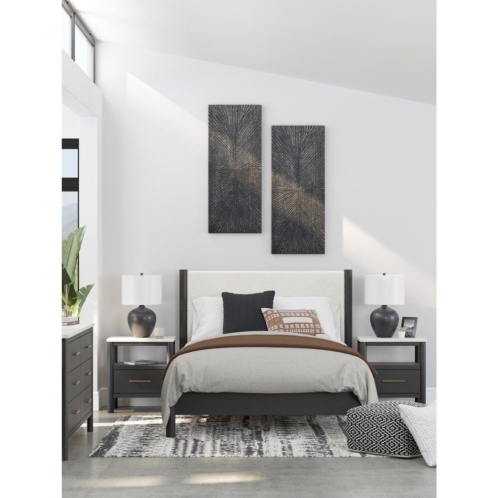 Ashley Cadmori Queen Platform Bed in Black, , large
