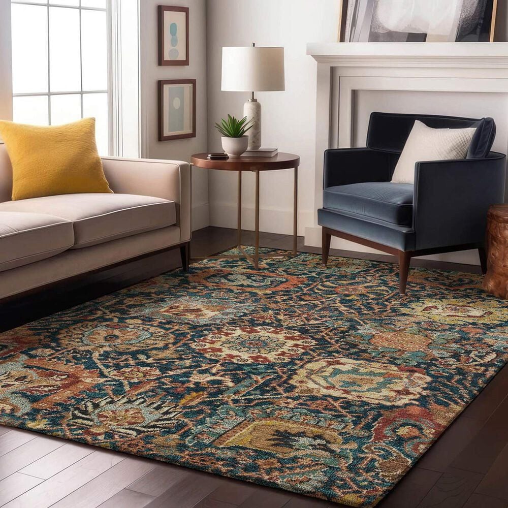 Dalyn Rug Company Tabrook TB10 Navy 3&#39; x 5&#39; Area Rug, , large