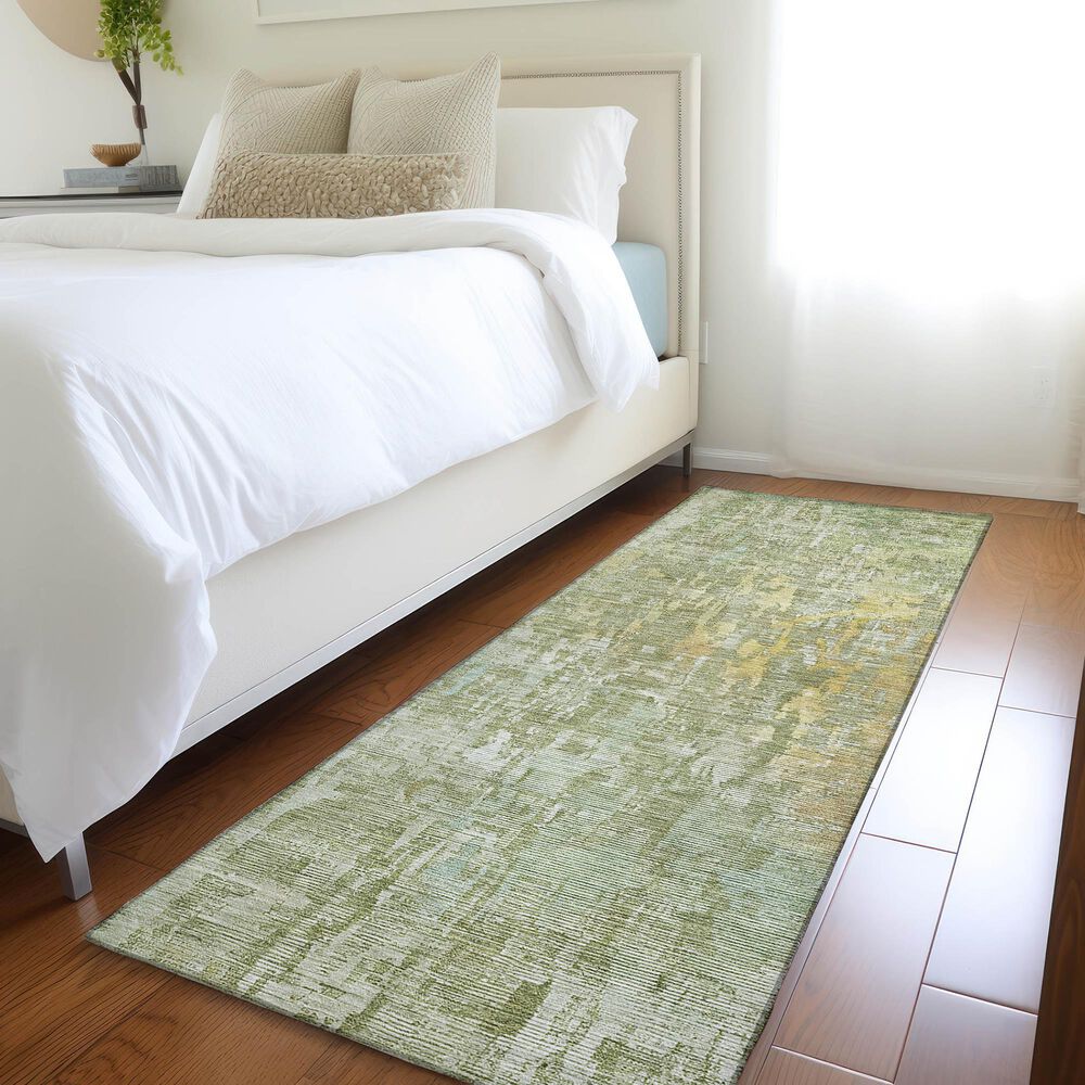 Dalyn Rug Company Kochi KC8 Sage 2&#39;3&quot; x 7&#39;6&quot; Runner, , large
