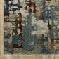 Oriental Weavers Hayden HAY02 7"10" x 10"10" Beige and Multicolor Area Rug, , large