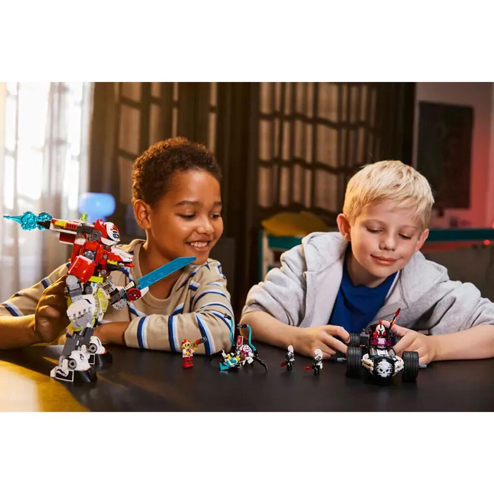 LEGO DREAMZZZ Cooper&#39;s Tiger Mech &amp; Zero&#39;s Hot Rod Car, , large