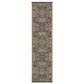 Oriental Weavers Legacy LGY04 Rust and Blue 2"6" x 10" Runner, , large