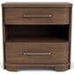 Riverside Furniture Delia 2-Drawer Nightstand in Nouveau Walnut, , large