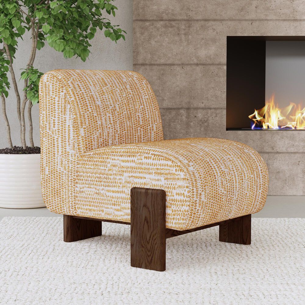 Classic Home Chelsea Accent Chair in Gold, , large