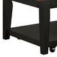 Crystal City Joplin Lift Top Cocktail Table with Casters in Walnut and Ebony, , large