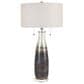 Crestview Collection Copeland Twin Pulls Table Lamp in Black, Copper and Gold, , large