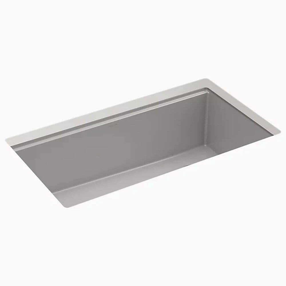 Kohler Billings 32.5" Undermount Single-Bowl Kitchen Sinks in Matte Grey, , large