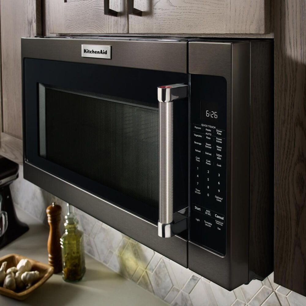 Kitchenaid Over The Range Microwave Black Stainless Steel