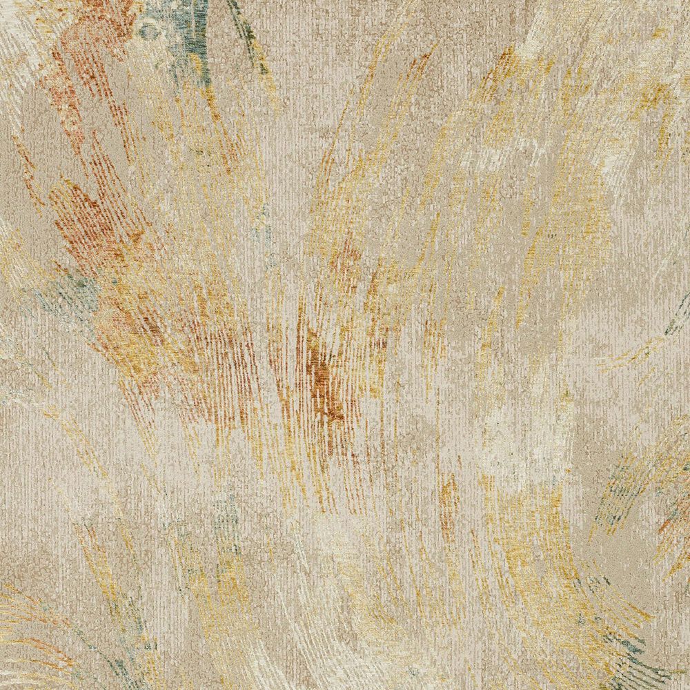 Karastan Memento Artifact 2&#39;5&quot; x 7&#39;5&quot; Beige Runner, , large