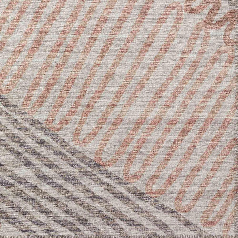 Dalyn Rug Company Sedona Floral 2&#39;3&quot; x 7&#39;6&quot; Walnut Indoor/Outdoor Area Performance Rug, , large