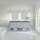 James Martin Vanities Breckenridge 72" Double Bathroom Vanity in Serenity Blue with 3 cm Parisien Bleu Quartz Top and Rectangular Sinks, , large